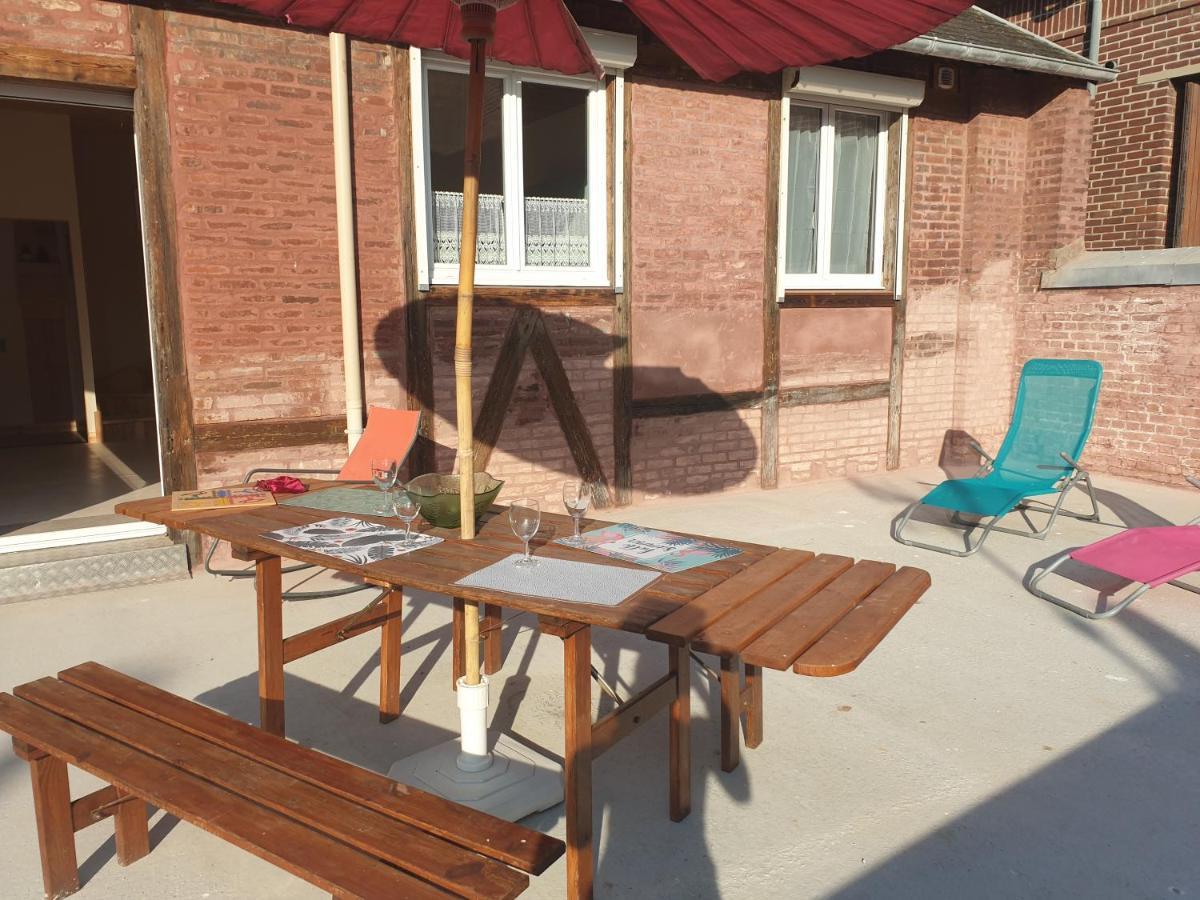 Notre Nid - Grande Terrasse Privee En Bord De Mer, Au Coeur Du Quartier Historique Du Treport ! Wifi Le Tréport المظهر الخارجي الصورة