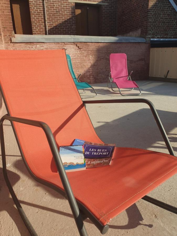 Notre Nid - Grande Terrasse Privee En Bord De Mer, Au Coeur Du Quartier Historique Du Treport ! Wifi Le Tréport المظهر الخارجي الصورة